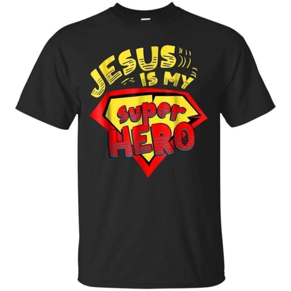 Jesus Superhero T Shirt Inspirational Christian Tshirt